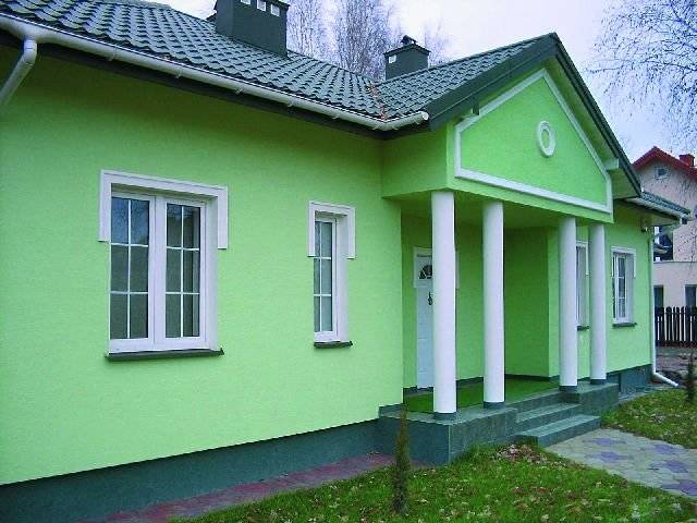 Особенности покраски фасада дома: водоэмульсионной краской, из цсп