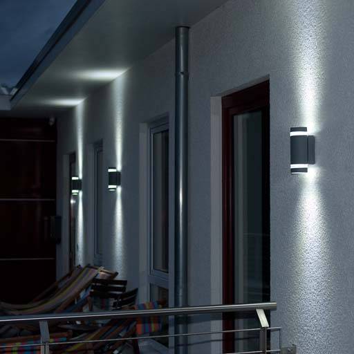 Наружное освещение зданий: правила, типы, виды подсветки
