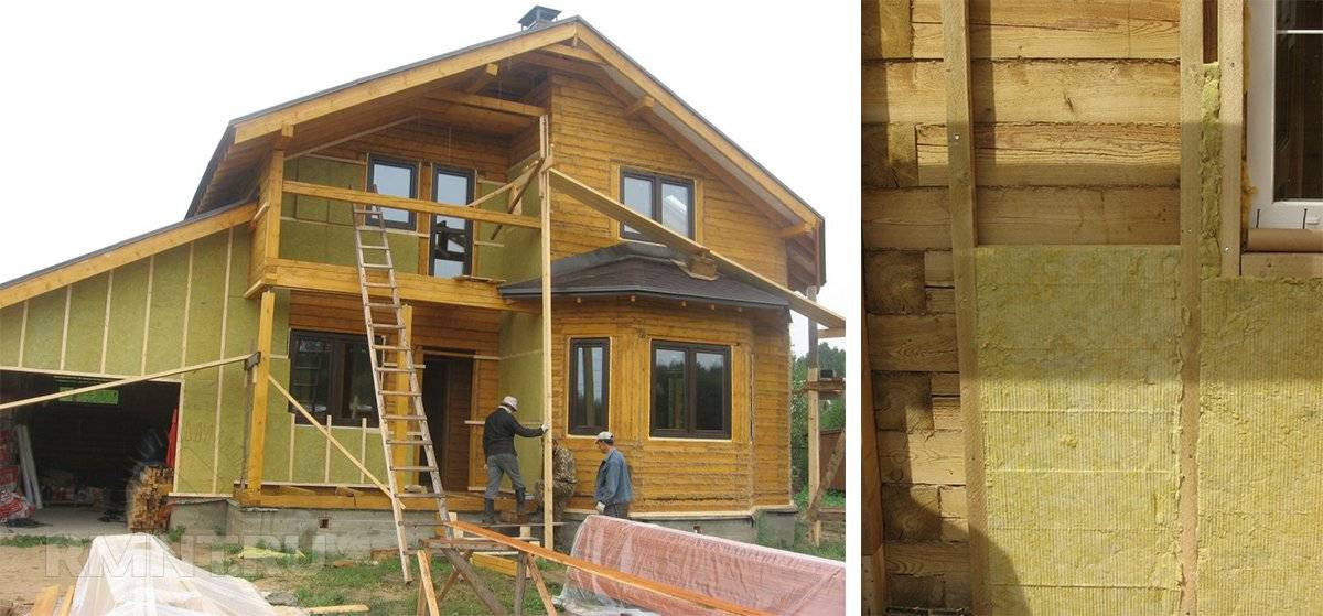 Чем утеплить деревянный дом снаружи чтобы он дышал