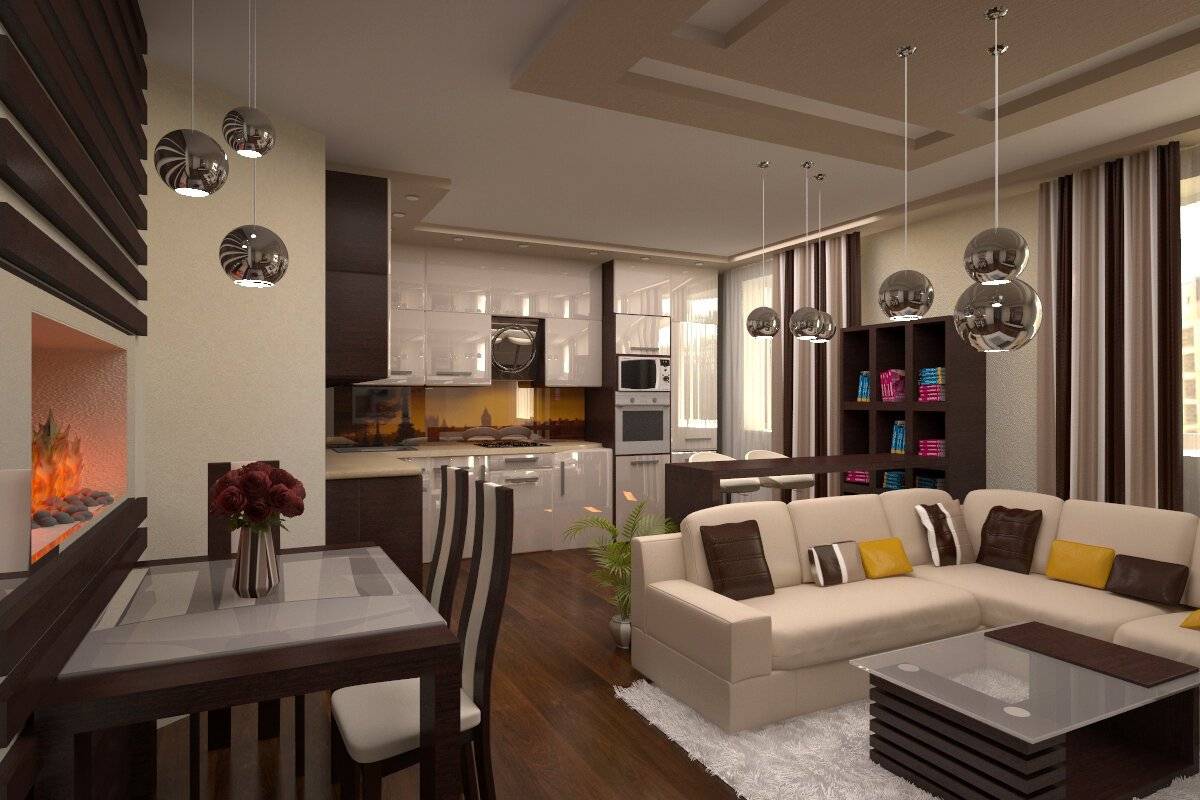 Дизайн кухни-гостиной,способы зонирования интерьера кухни-гостиной,фото с лучшими примерами