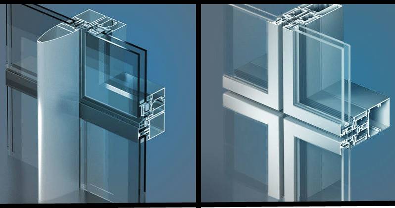 Разновидности систем фасадного остекления и применяемых стеклопакетов