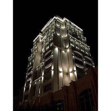 Архитектурная подсветка фасадов зданий. как это делается