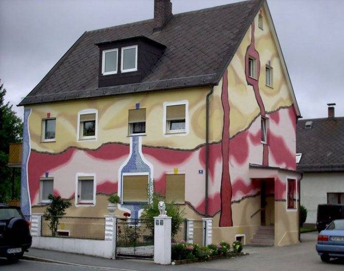 Как и чем покрасить фасад дома — по штукатурке