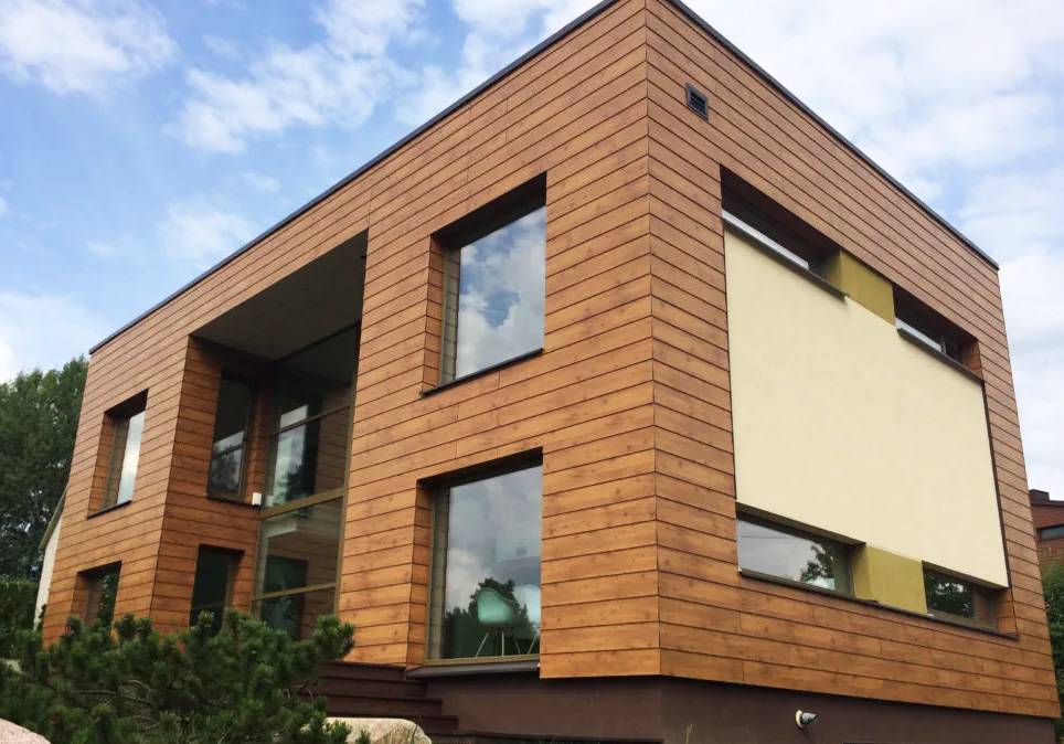 Тёплые фасадные панели «стенолит» - лёгкие панели с утеплителем для отделки фасада вашего дома.