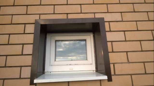 Наружные откосы на пластиковые окна: из металла и пластика, как отделать снаружи своими руками, как установить
