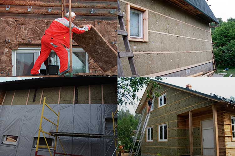Как утеплить деревянный дом пенопластом своими руками снаружи? - строим сами