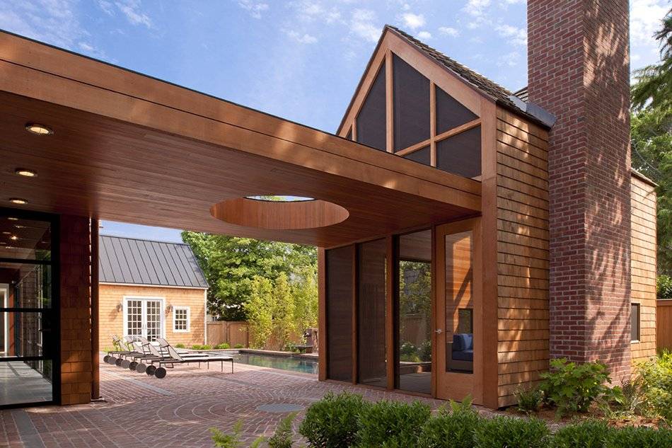 111+ идей отделки фасада дома деревом ~ современный дизайн деревянного фасада на фото