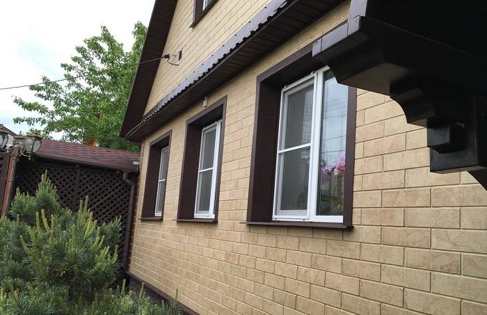 Фасадные термопанели для наружной отделки деревянного дома