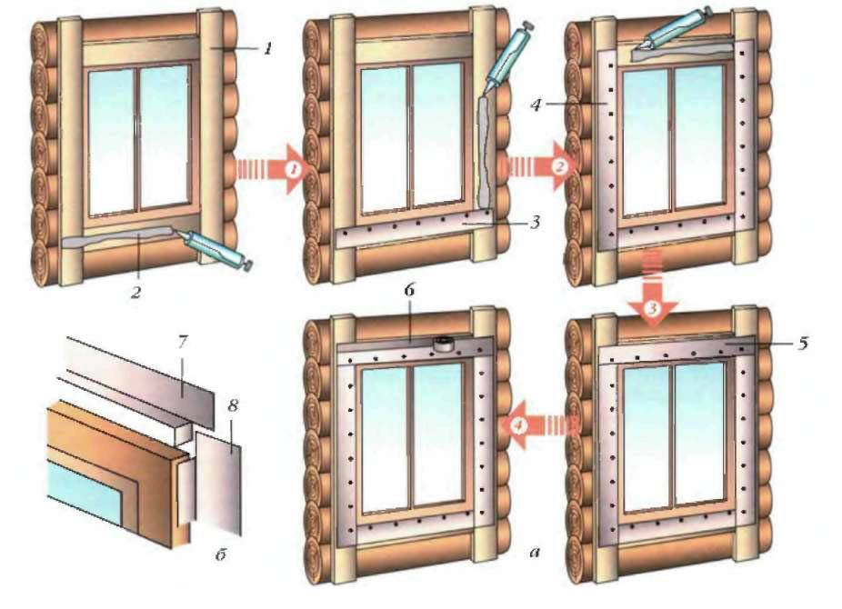 Как обшить окно сайдингом – инструкция по монтажу от профессиональных мастеров | mastera-fasada.ru | все про отделку фасада дома