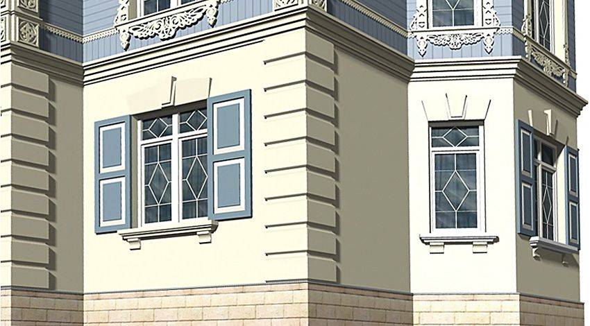 Фасадный декор (81 фото): лепнина для фасада, декоративные элементы из пенополистирола для архитектурных зданий