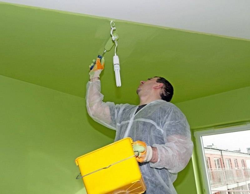 Какая краска лучше для потолка из гипсокартона: обзор и советы по выбору