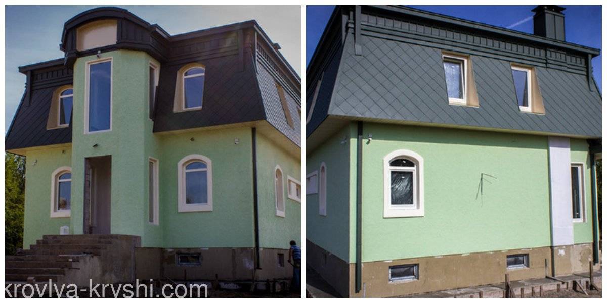 Технология покраски фасадов зданий различного типа
