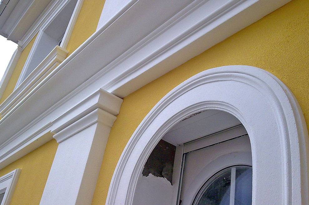 Рекомендации по монтажу элементов фасадного декора из пенополистирола
