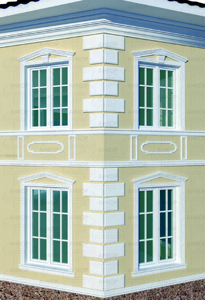 Декор фасада дома: виды материалов и способы монтажа