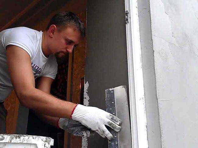 Как сделать откосы на окнах штукатуркой своими руками