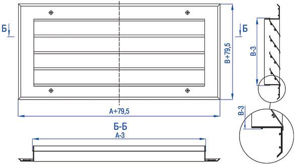 Вентиляционные фасадные решетки: описание и характеристики ?